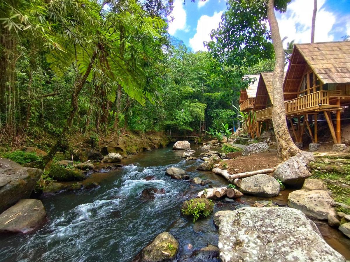 Aksha Riverside Ubud Tampaksiring Exterior foto